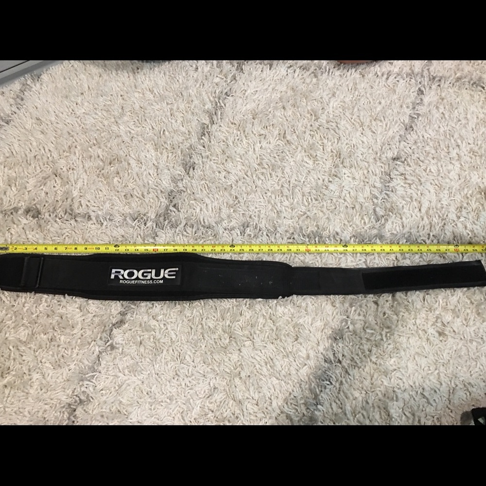Rogue weight lifting belt